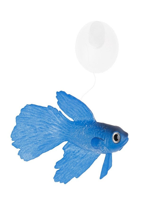 Aouzsta Artificial Aquarium Fish Decorations Silicone Betta Moving Floating Realistic Small Fish Fake Fish for Ornaments - Image 2